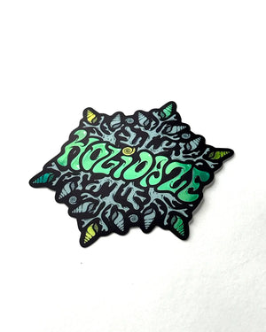 Coral Snowflake - Sticker