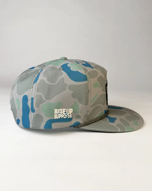 RRU Aqua Camo Gramps Hat