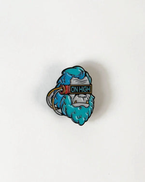 Squatch Bust Pin