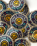 Smile - Super Embossed Sticker