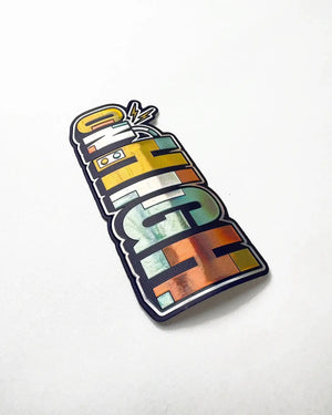 Horizontal Tech Logo - Sticker