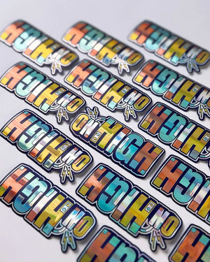 Horizontal Tech Logo - Sticker