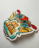 On High Logo - Embossed Sticker