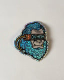 Squatch Bust - Glitter Sticker
