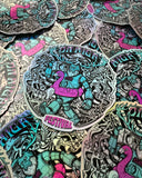 Robot Squatch - Halo Sticker