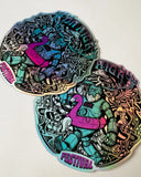 Robot Squatch - Halo Sticker