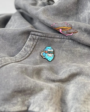 Squatch Bust Pin