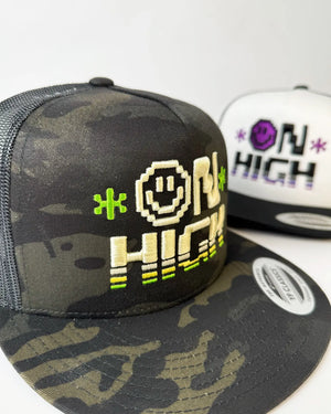 OH Black Camo Hat