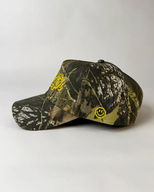 Cursive Camo Hat