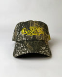 Cursive Camo Hat