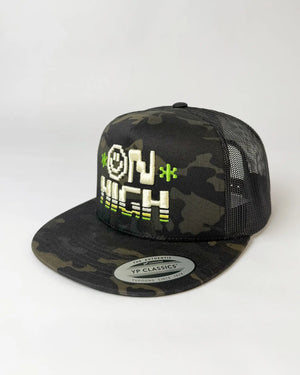 OH Black Camo Hat