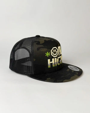 OH Black Camo Hat