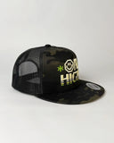 OH Black Camo Hat