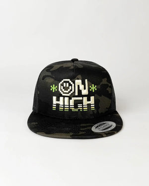 OH Black Camo Hat