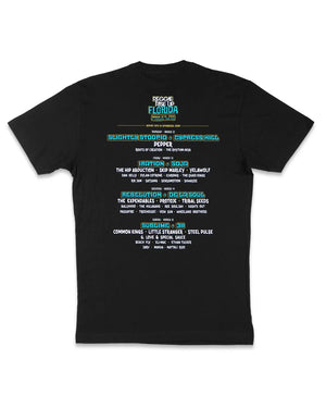 RRU Florida 2026 Lineup Tee