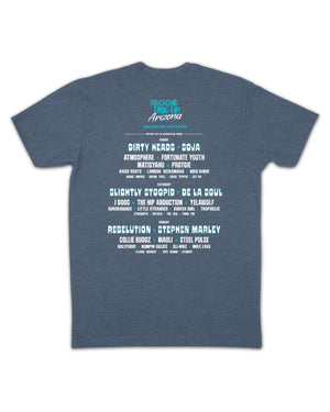 RRU Arizona 2026 Lineup Tee