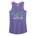 Purple Graffiti Women's Tank