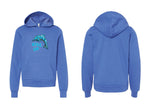 Swirling Dolphin Kids Hoodie