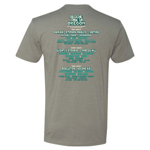 RRU Oregon 2025 Line Up Tee