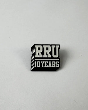 10 Year Anniversary Pin