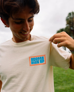 Groove Wave Cream Tee