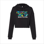 Graffiti Cropped Hoodie